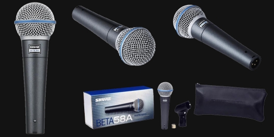 SHURE Beta 58 A Dynamisches Mikrofon